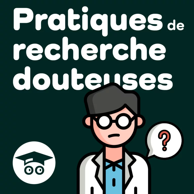 pratique de recherche douteuses